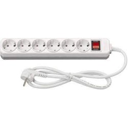 مشترك كهربا ء 6 عين    ( 12Port Power Strip 3500W 3m)