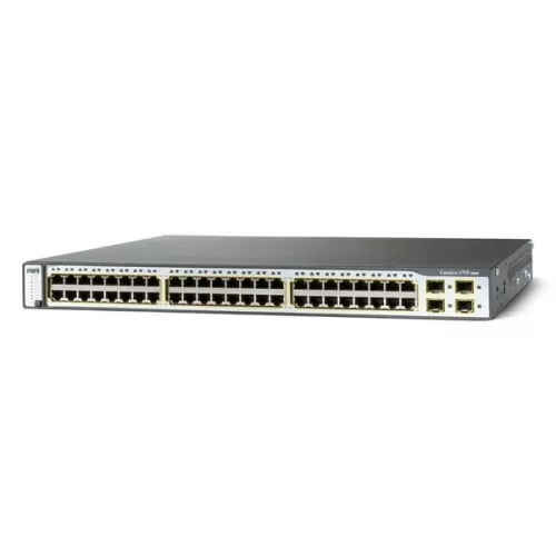 Switch Cisco Catalyst 3750 48 Port  POE (استعمال خارج)