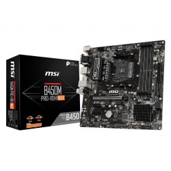 MSI B450M PRO-VDH Max Motherboard AM4